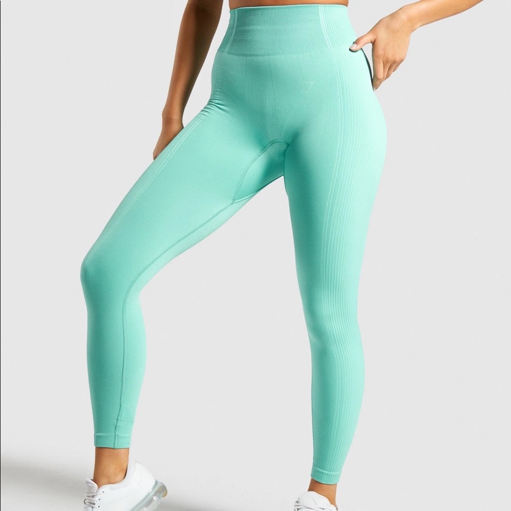 Gymshark Ultra High Rise Green Size Small